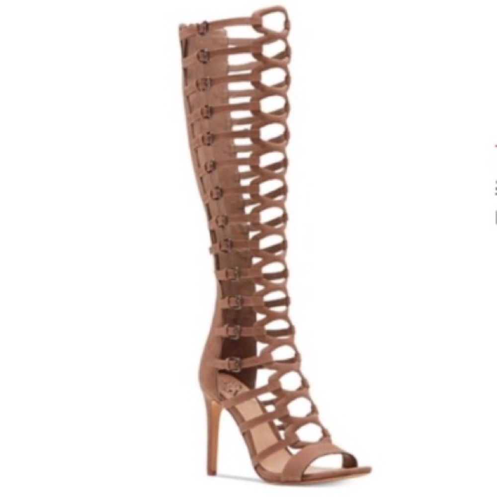 🔥Vince Camuto Chesta Gladiator Open Toe Heels - 6